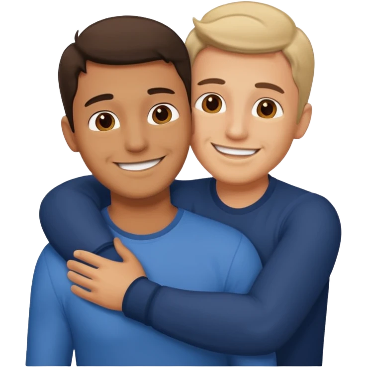 Aman have sex with another man emoji