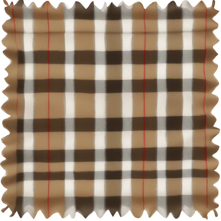 Burberry scarf  emoji