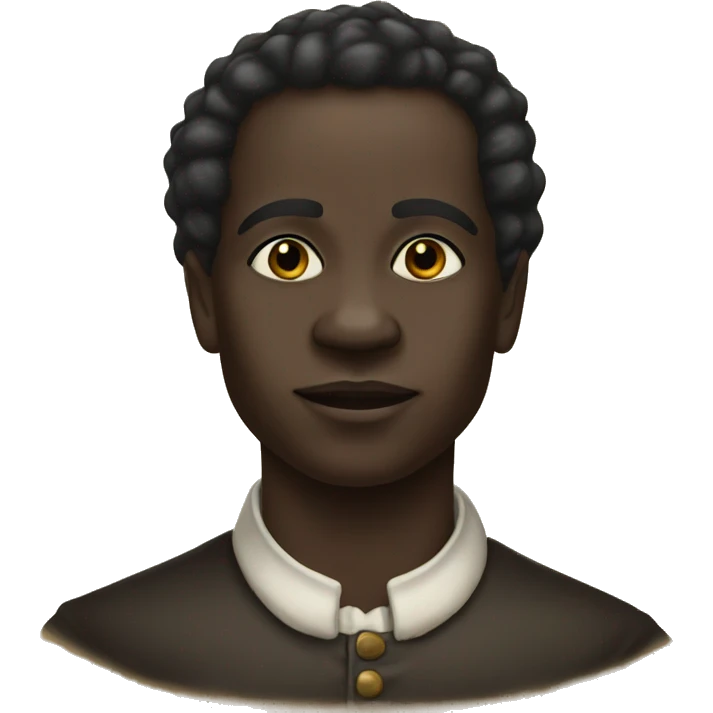 African from the 1800s in the south emoji