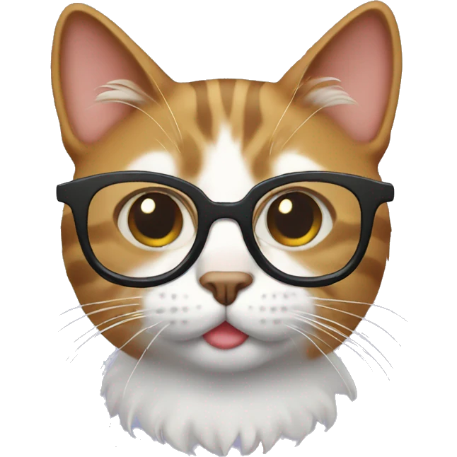 cat with glasses emoji