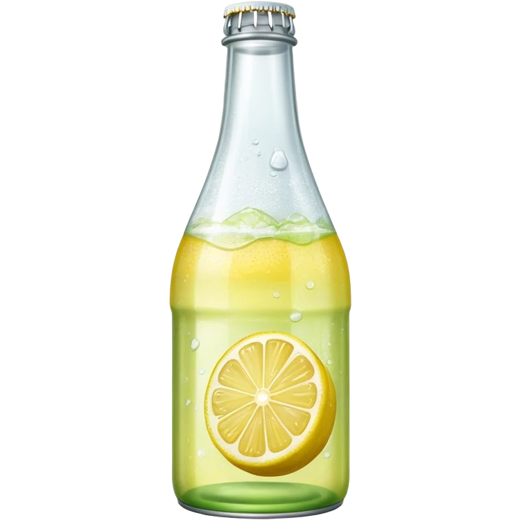 lemon soda bottle emoji