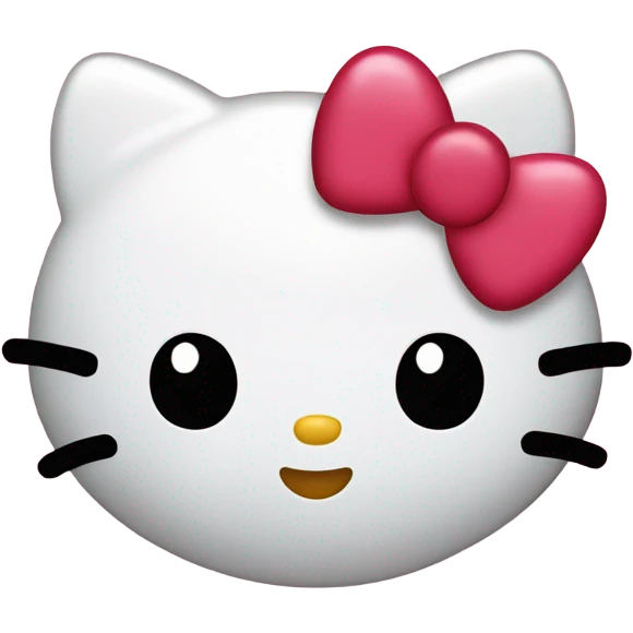 Hello Kitty Heart emoji