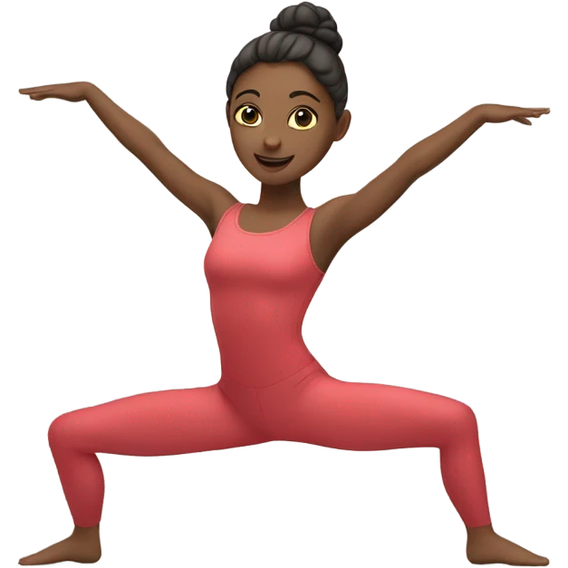 Woman doing the splits emoji
 emoji