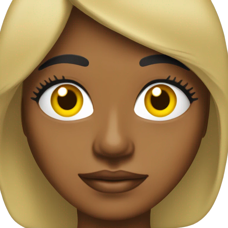 Presidenta chica blanca cabello negro ojos marrones con la bandera de venezuela  emoji