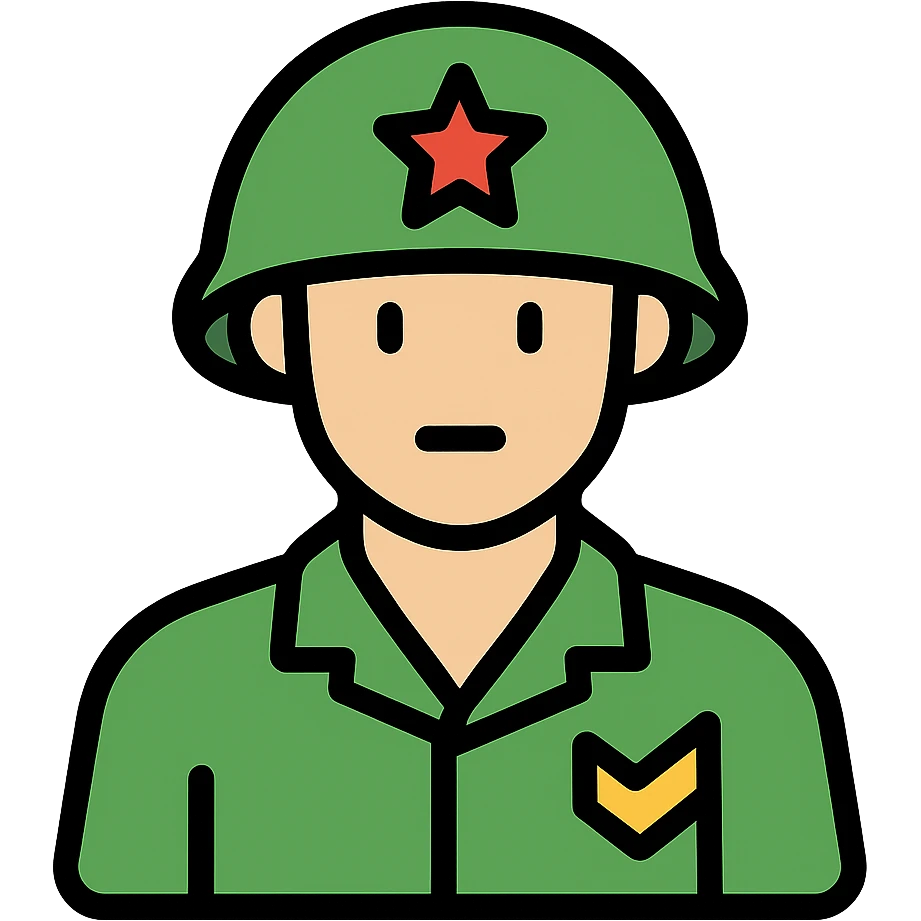 soldier emoji
