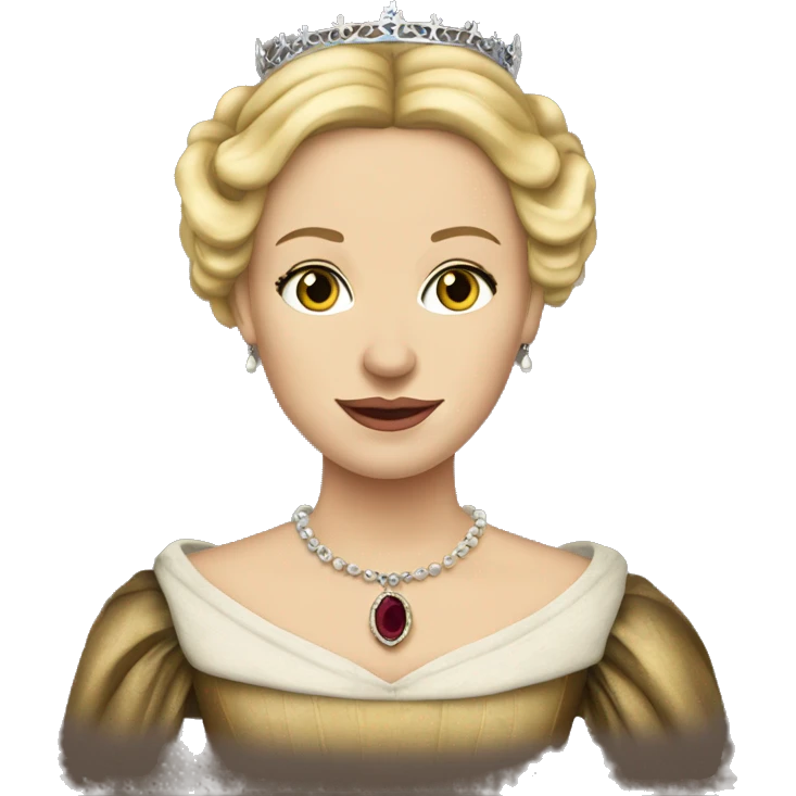 Queen Jane of tudor England blonde emoji