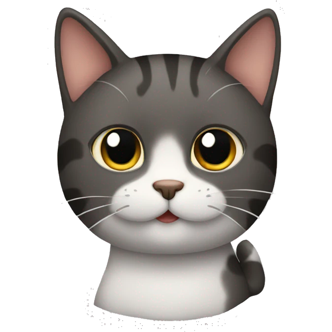 cat who finished a Portuguese homework emoji