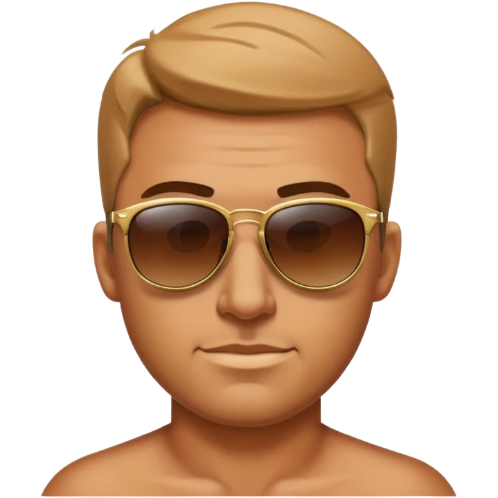 A man in a sun glasses  emoji