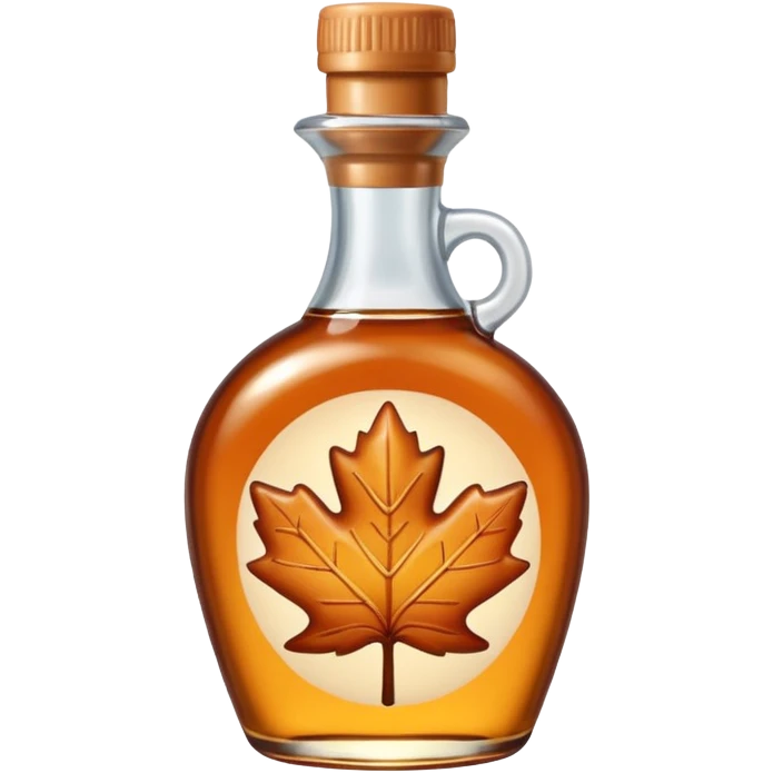Maple syrup emoji
