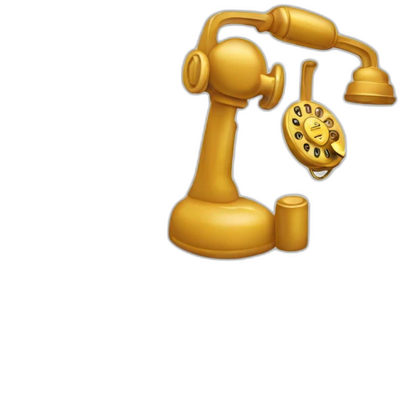 key of a telephone emoji