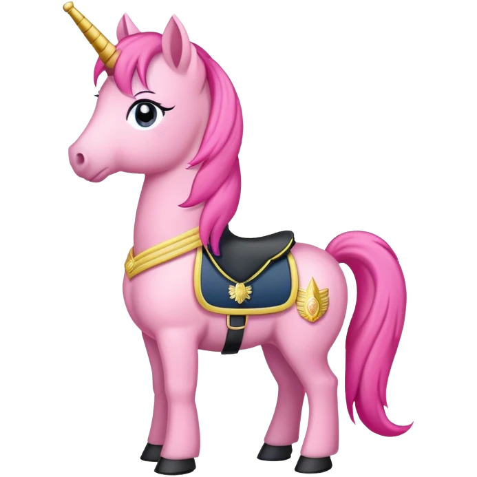  pink pony millitary emoji
