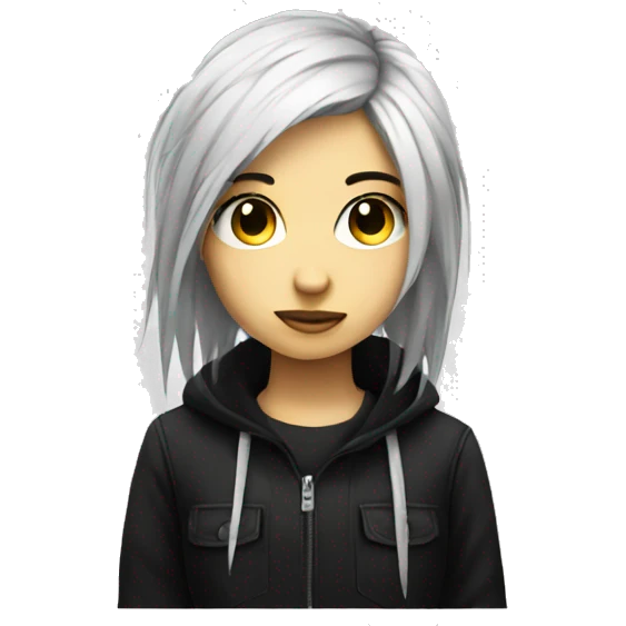 Emo girl emoji