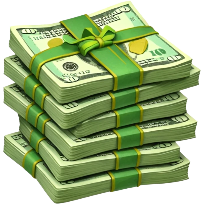 Falling value of the dollar emoji