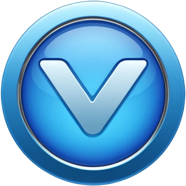 Create a blue verify badge for me emoji