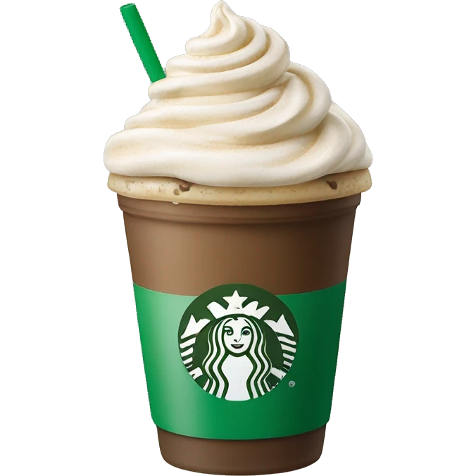 Frappuccino ￼ emoji