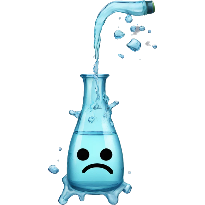 bong water spilling all over  emoji