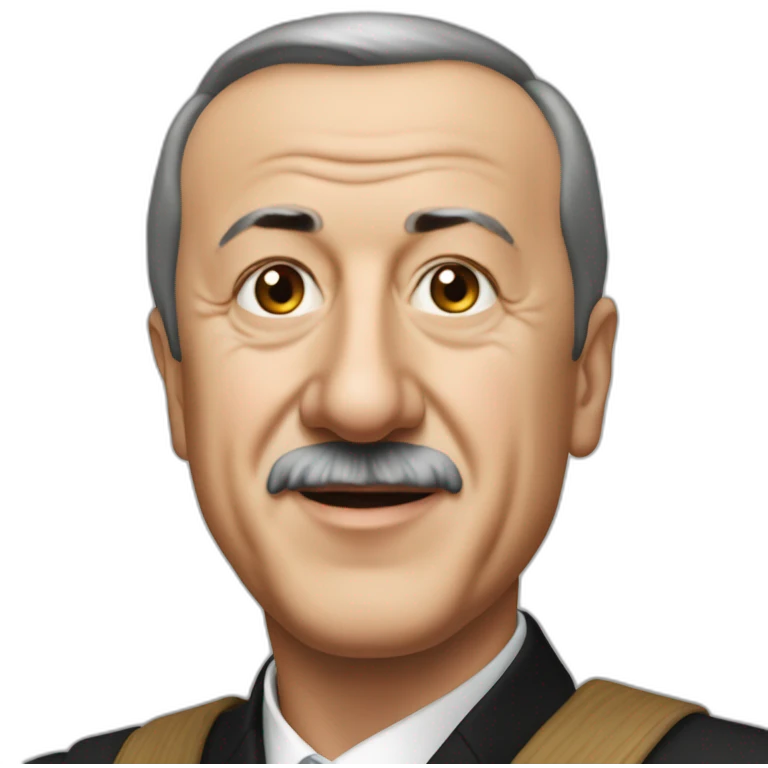 Ağlayan recep Tayyip Erdoğan emoji