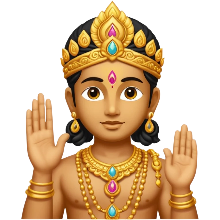 Create god murugan aum emoji