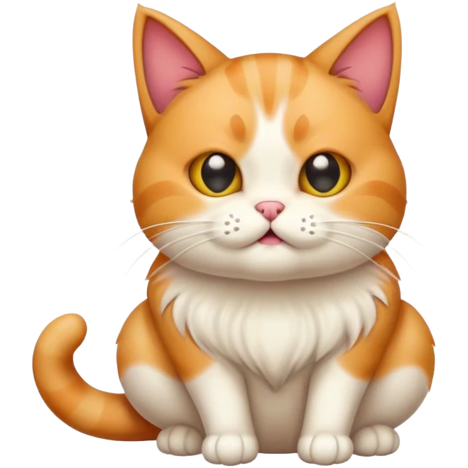 Cat pooping emoji