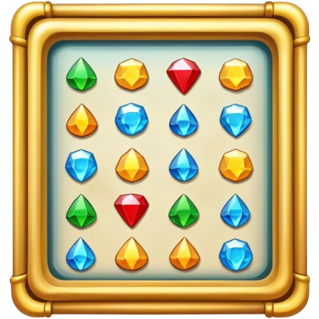 modern treasure, casual game, mobile game emoji