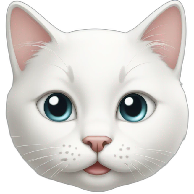 white-cat-cartooned emoji