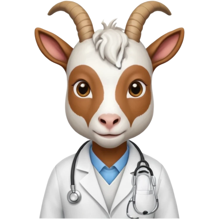 doctor goat emoji