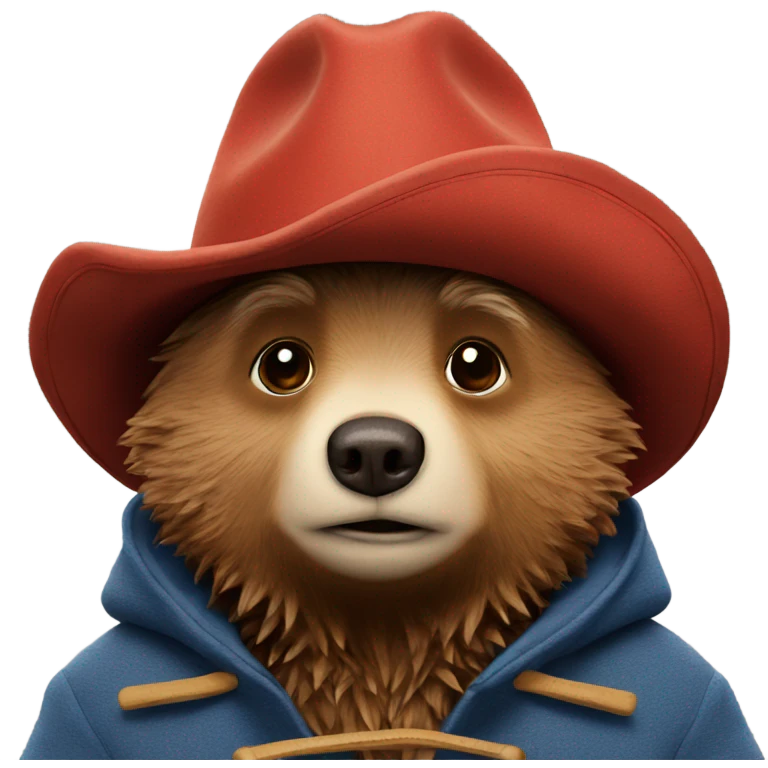 Paddington bear  emoji
