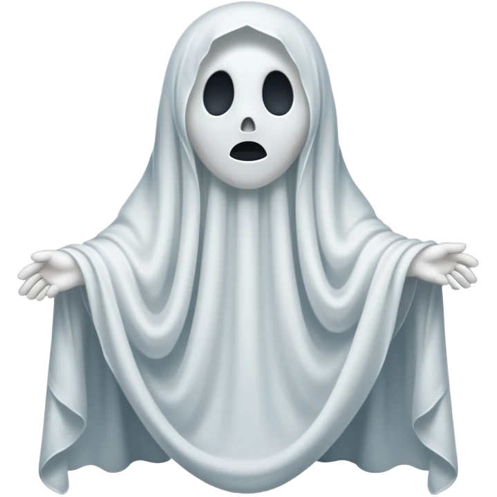 Changed to a cloth-covered ghost style. emoji