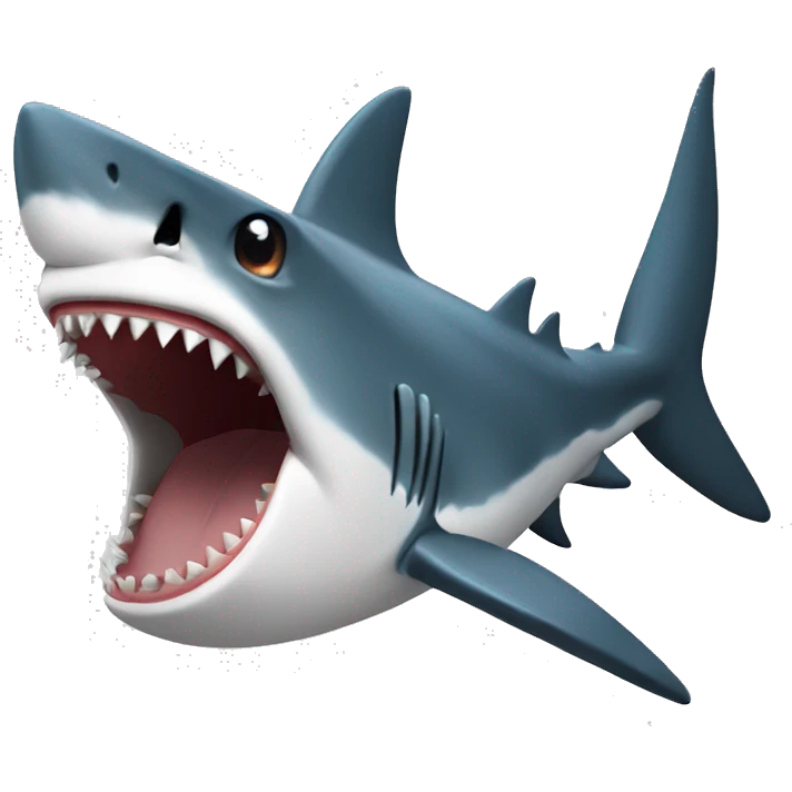 Shark bite emoji