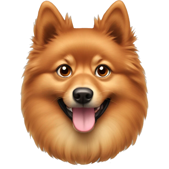 red spitz emoji