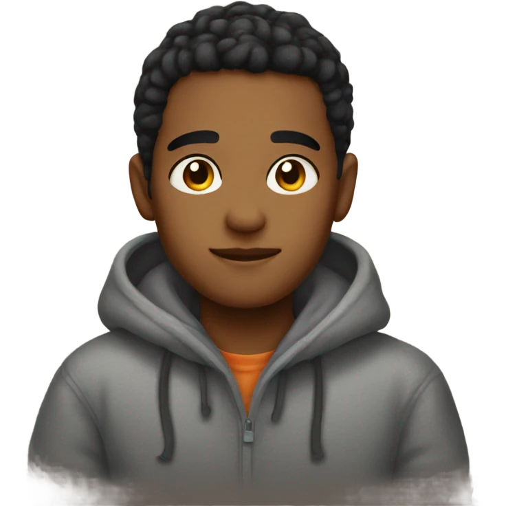 Cozy boy emoji