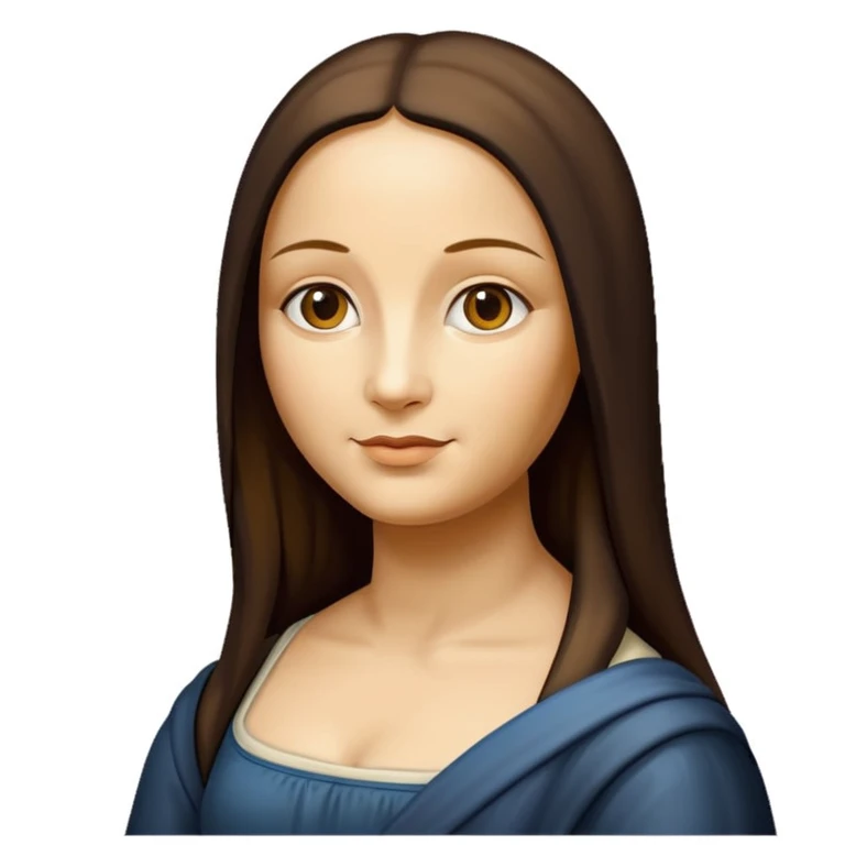 monalisa painting emoji