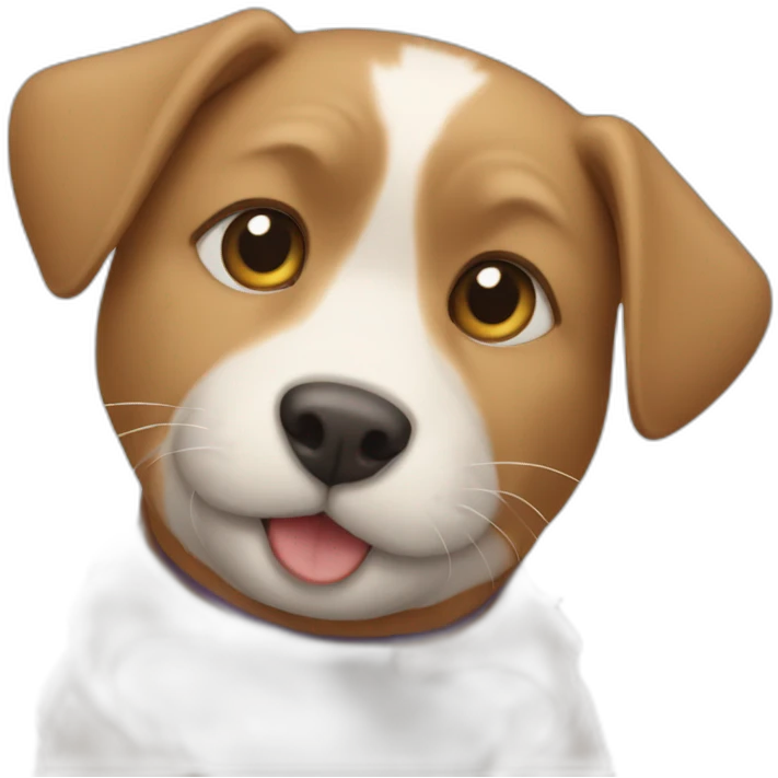 Cat and dog mix emoji
