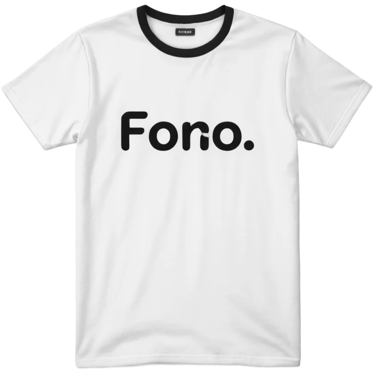 MAGLIETTA CON SCRITTO "FOR SIMPY" emoji