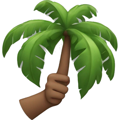 Palm to face emoji