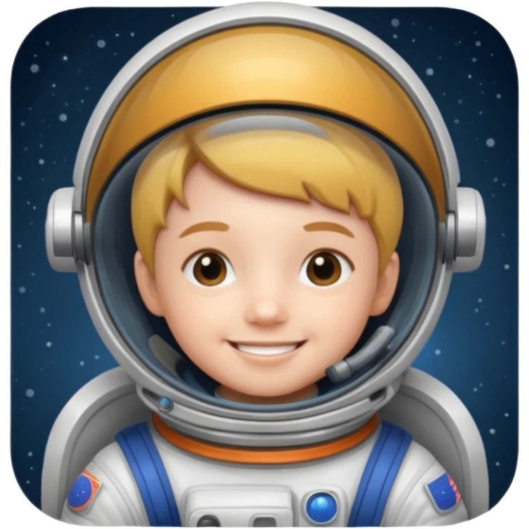 Astronaut Kids emoji