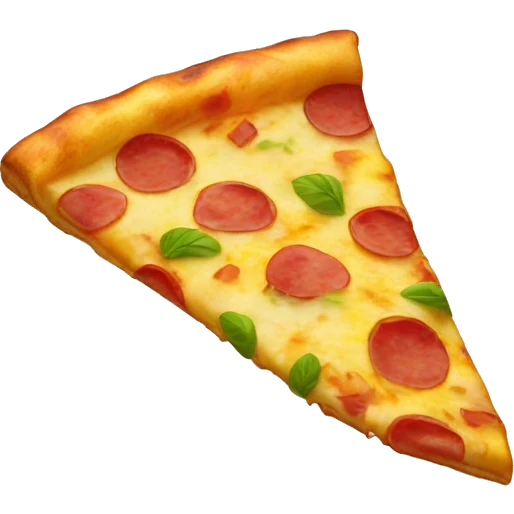 Hawaiian pizza slice emoji