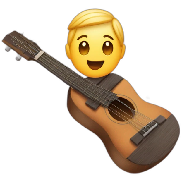 Emoji avec des coeurs qui écoute de la musique  emoji