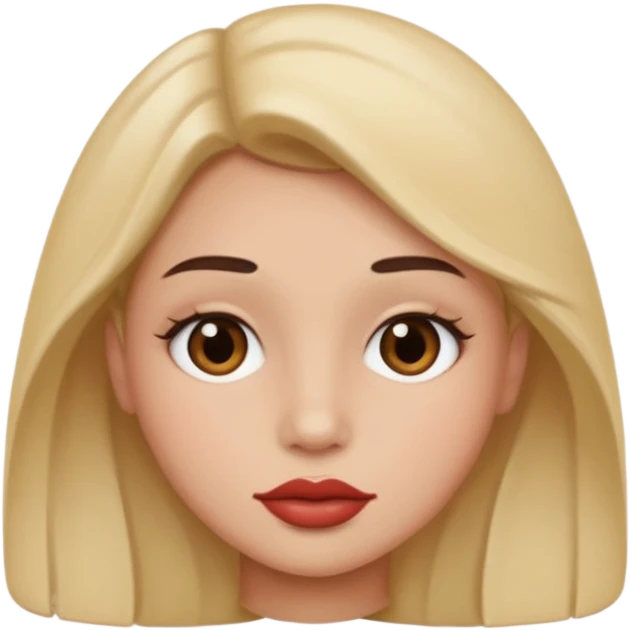 Black fat emoji