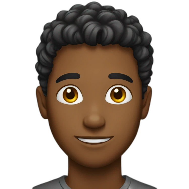 young guy emoji