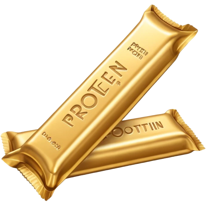protein bar gold wrapper  emoji