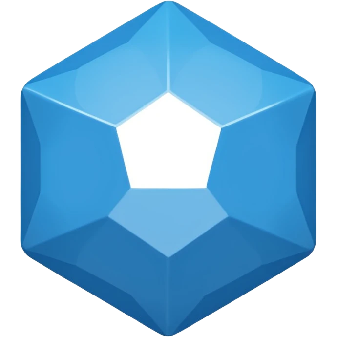 Centang biru segi 12 emoji