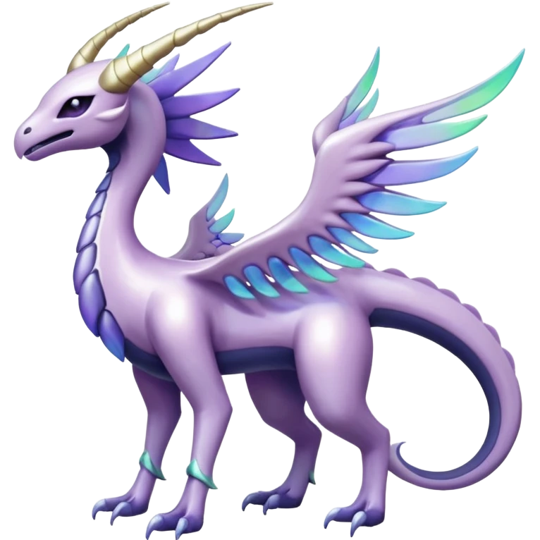 Lunala-Palkia-Fakémon-hybrid-creature (full body)  emoji
