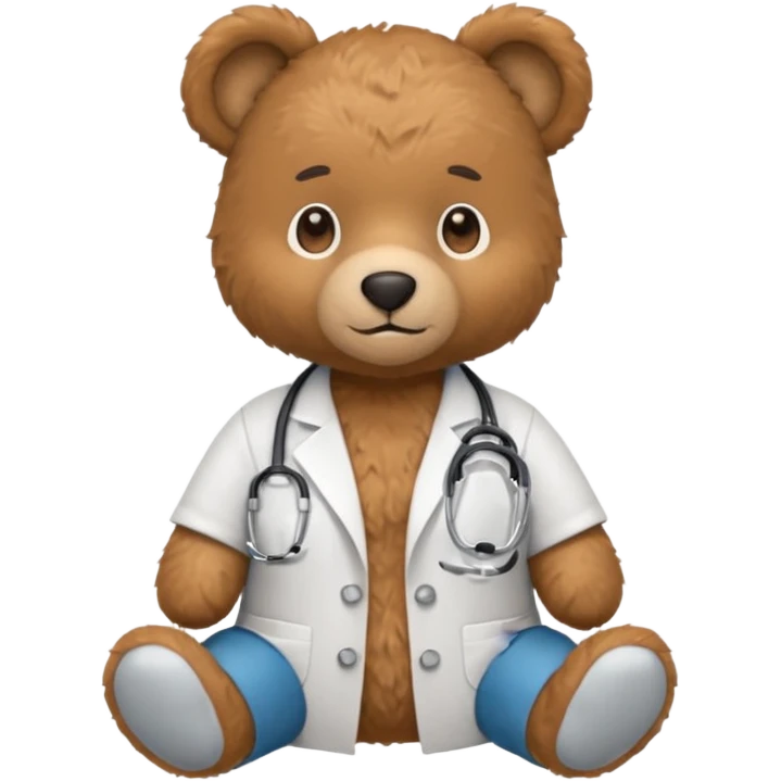 teddy doctor emoji