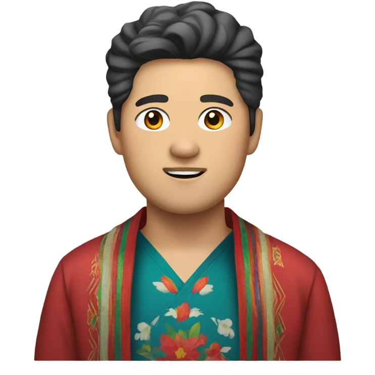 Mexican Korean Man emoji