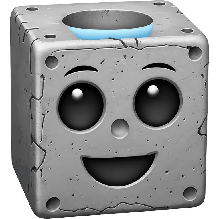 Concrete block emoji