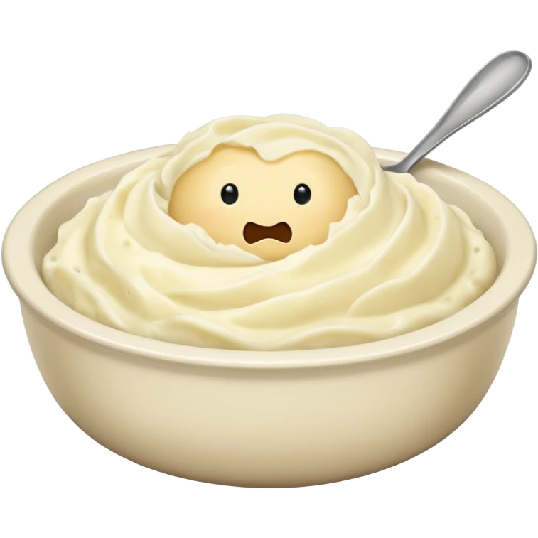 mashed potatoes emoji