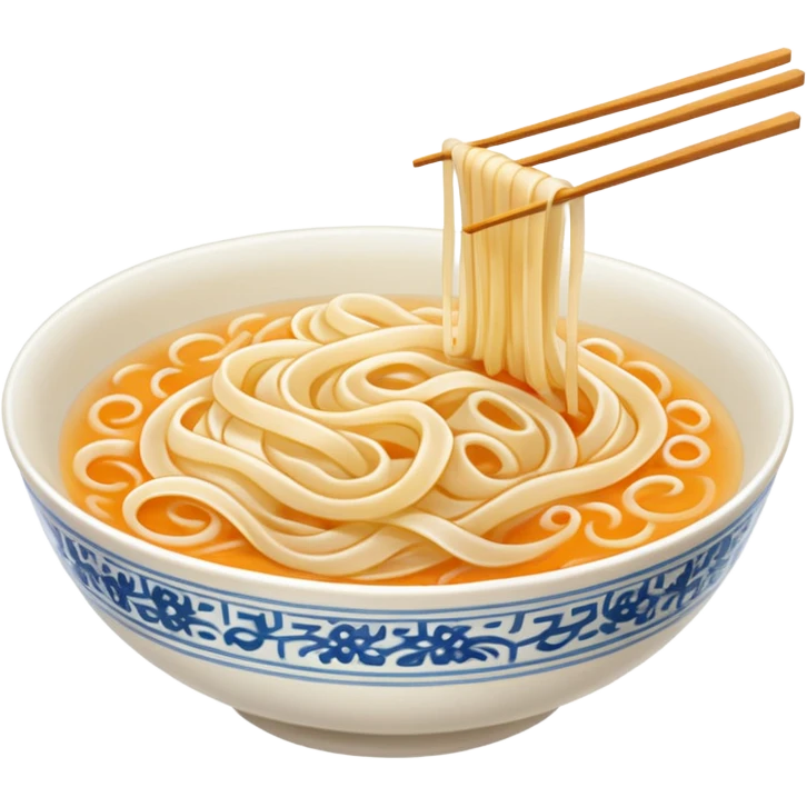 Rice noodles emoji