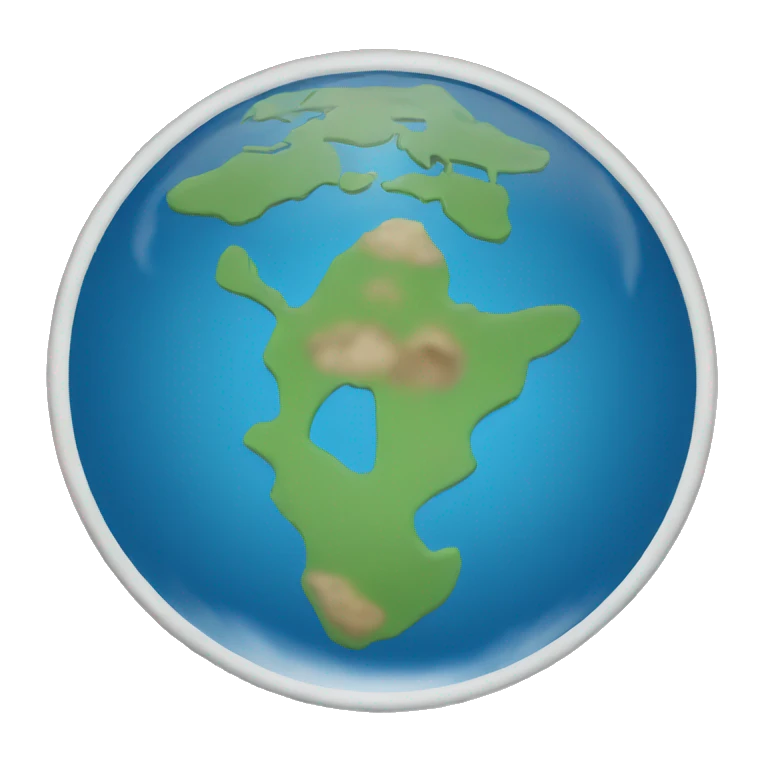 flat earth emoji emoji