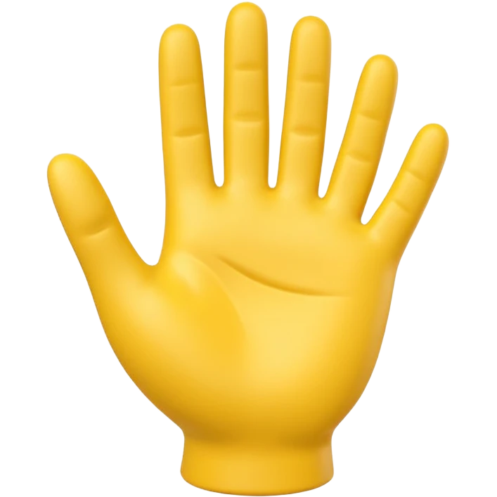 hello hand emoji emoji